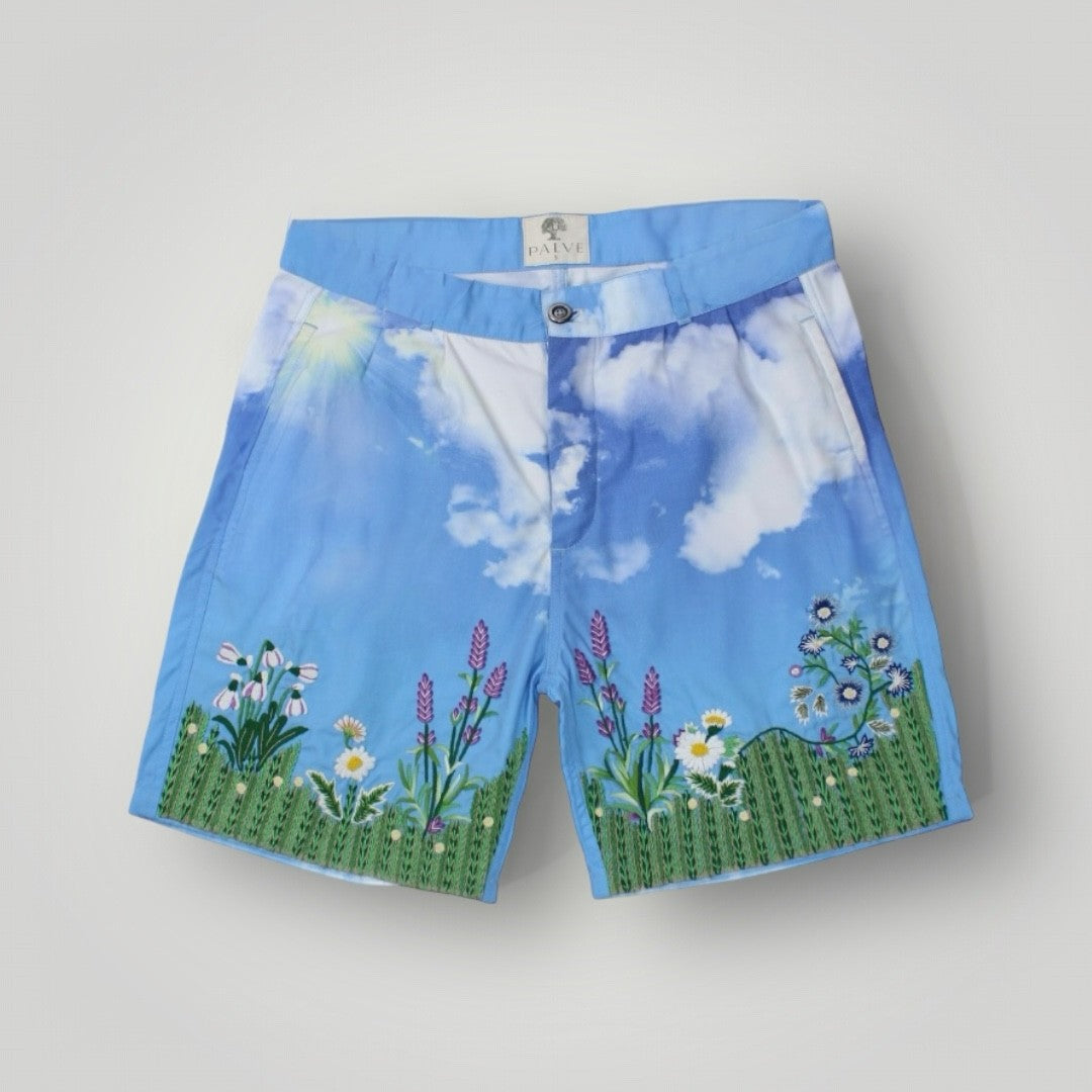 Farms and Clouds Shorts